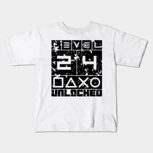 Level 24 unlocked Kids T-Shirt